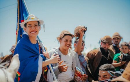Raquel Lyra (PSD), participou neste domingo (26) da 56&ordf; edi&ccedil;&atilde;o da Missa do Vaqueiro