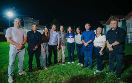 Raquel Lyra e aliados em Lajedo