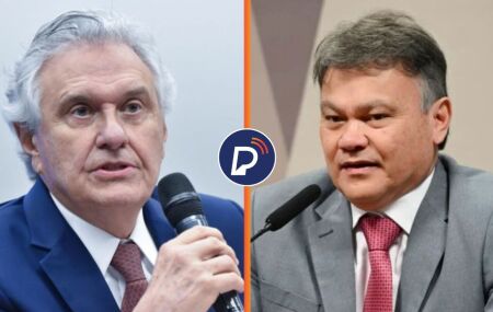  candidato &agrave; Presid&ecirc;ncia da Rep&uacute;blica pelo PSD, Ronaldo Caiado e o promotor de Justi&ccedil;a Lincoln Gakiya.