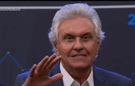 O candidato &agrave; Presid&ecirc;ncia da Rep&uacute;blica Ronaldo Caiado (PSD). 