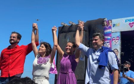 T&uacute;lio Gad&ecirc;lha destaca parceria de Raquel com prefeitos e obras no interior: "Est&aacute; fazendo hist&oacute;ria"