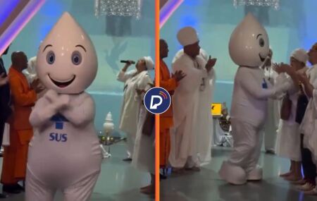 "Seu Z&eacute; Gotinha": entenda por que o mascotinho do SUS foi visto em um terreiro de candombl&eacute;
