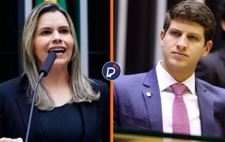 Clarissa T&eacute;rcio ironiza presen&ccedil;a de Jo&atilde;o Campos em culto da IADPE: "na hora do voto e do desespero vale tudo"