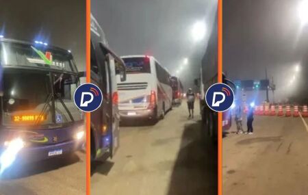 &Ocirc;nibus que seguia para evento gospel &eacute; apedrejado ap&oacute;s ser confundido com ve&iacute;culo que levava torcedores do Flamengo