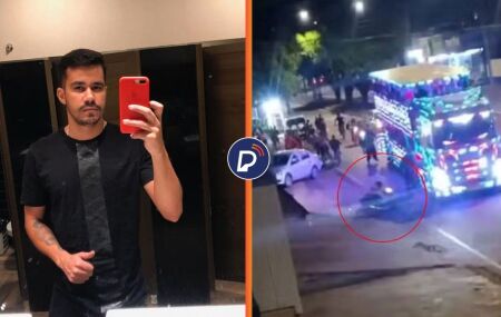 Motociclista morre ap&oacute;s ser atropelado por Carreta da Alegria