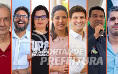 Candidatos ao Governo de Pernambuco.