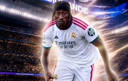 Diomand&eacute; &eacute; o novo atleta do Real Madrid.