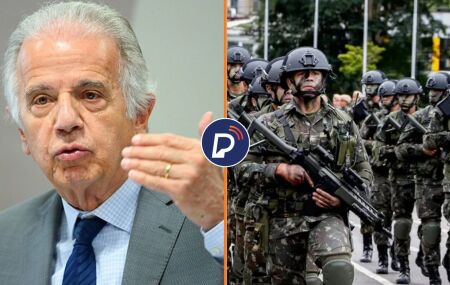 Ministro Jos&eacute; M&uacute;cio e Ex&eacute;rcito brasileiro