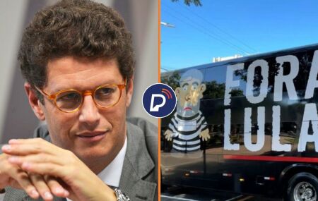 &Ocirc;nibus de Ricardo Salles usado em campanha &eacute; alvo de a&ccedil;&atilde;o por suposta propaganda irregular em S&atilde;o Paulo.