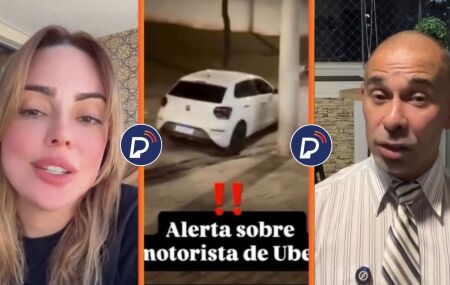 Motorista de aplicativo envolvido no caso com a jornalista Rachel Sheherazade.