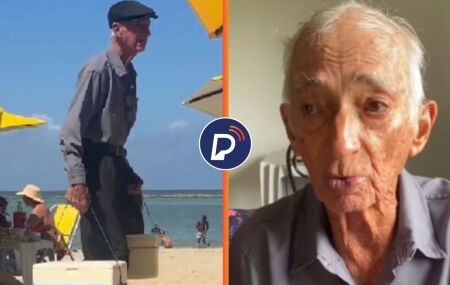 Aos 85 anos, Vital Maria Costa encontrou na venda de pudins.