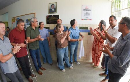 Escola Professor Let&aacute;cio Brito Pessoa, localizada no bairro da Boa Vista.