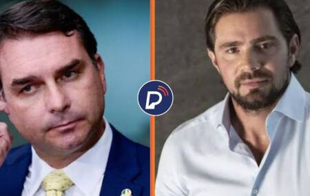 Fl&aacute;vio bolsonaro e Vorcaro