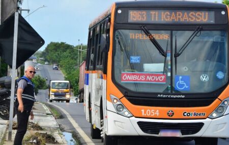 Grande Recife altera rotas de &ocirc;nibus na BR-101 Sul Antiga