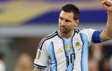 Messi se despede da sele&ccedil;&atilde;o da Argentina