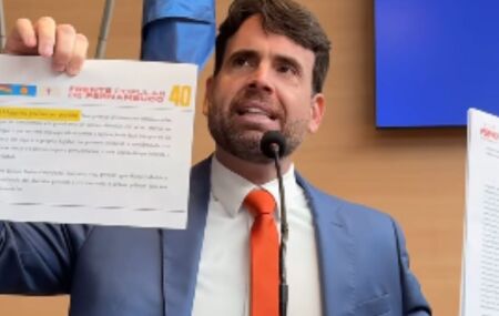 Eduardo Moura em declara&ccedil;&atilde;o na C&acirc;mara de Vereadores do Recife