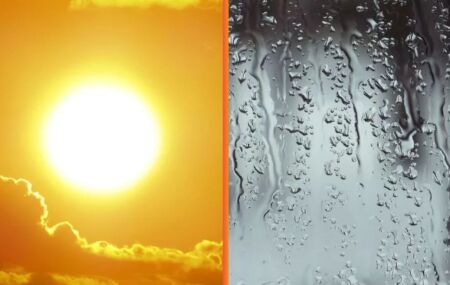 Calor e chuva contrastam tempo no Nordeste.