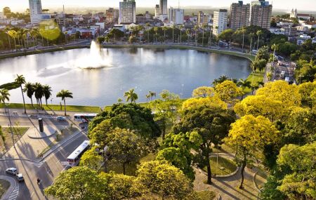 Parque Solon Lucena, no Centro de Jo&atilde;o Pessoa.