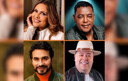 Aline Barros, Ra&ccedil;a Negra, Pe. F&aacute;bio de Melo e Rey Vaqueiro.