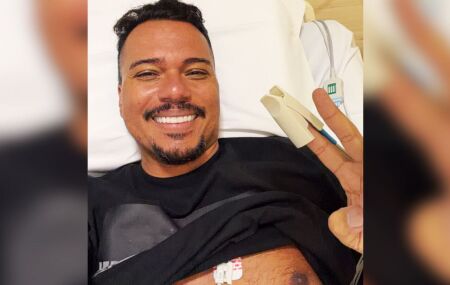 Bruno Cardoso, vocalista do grupo Sorriso Maroto.