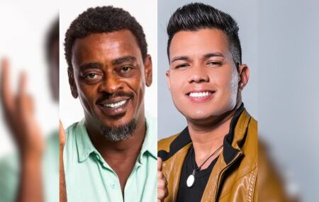 Seu Jorge e Vitor Fernandes.