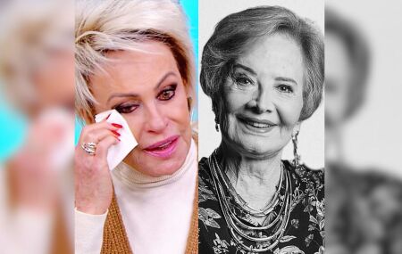 Ana Maria Braga e artistas se despedem de Gl&oacute;ria Menezes.