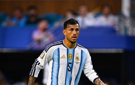 Leandro Paredes &eacute; suspenso por 10 jogos por confus&atilde;o na final da Copa do Mundo.