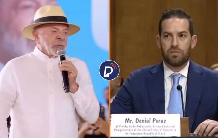 Lula e Daniel Perez.