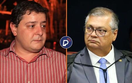 Lulinha e o ministro do STF, Fl&aacute;vio Dino
