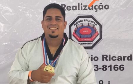 Lyon, atleta de Taekwondo, j&aacute; foi campe&atilde;o brasileiro.