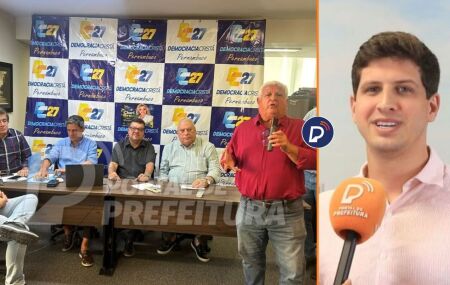 Jo&atilde;o Campos fecha apoio com outro partido nanico; depois do Mobiliza agora foi o Democracia Crist&atilde;