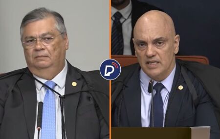 Ministros do STF, Fl&aacute;vio Dino e Alexandre de Moraes