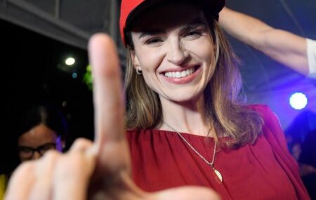 Mar&iacute;lia Arraes, na disputa pelo Senado em Pernambuco