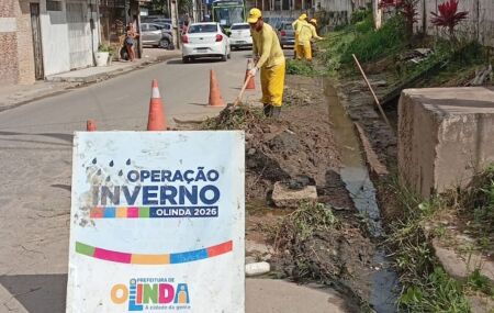 Os trabalhos fazem parte do cronograma permanente de manuten&ccedil;&atilde;o preventiva desenvolvido pela Prefeitura de Olinda. 