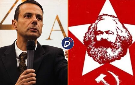 Pastor Juliano Fraga critica o comunismo.