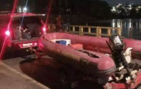 Ap&oacute;s ser chamado, o efetivo iniciou as buscas na &aacute;rea do a&ccedil;ude para localizar a v&iacute;tima. As equipes conseguiram encontrar o homem ainda durante a madrugada.