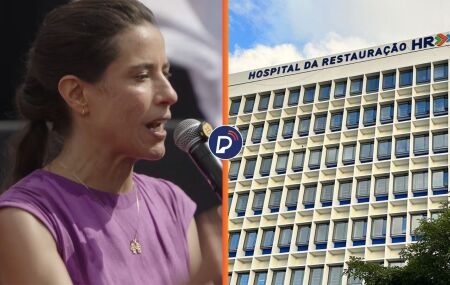 Raquel Lyra fala sobre reformas do Hospital da Restaura&ccedil;&atilde;o.