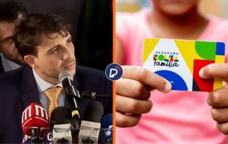 Renan Santos fala sobre o Bolsa Fam&iacute;lia.
