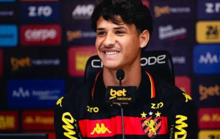 Murilo &eacute; o novo refor&ccedil;o do Sport para a temporada.