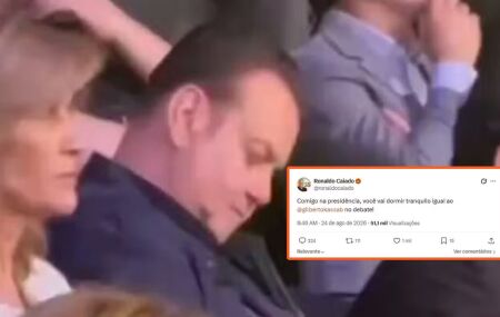 O vice de chapa do candidato &agrave; Presid&ecirc;ncia Ronaldo Caiado (PSD), Gilberto Kassab, virou um dos assuntos mais comentados nas redes sociais. 