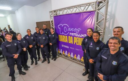 Evento comemorativo da Patrulha Maria da Penha em Ipojuca