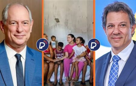 Fernando Haddad e Ciro Gomes 
