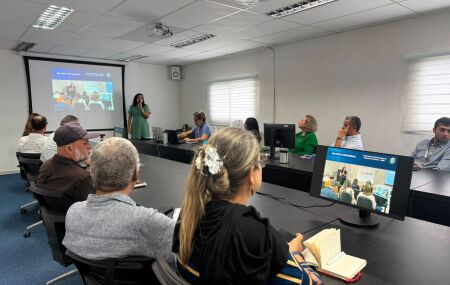 Reuni&atilde;o entre prefeitura do Jaboat&atilde;o e Cemit