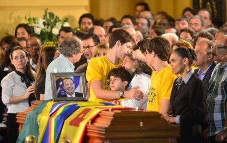 Vel&oacute;rio de Eduardo Campos no Palacio do Governo de Pernambuco 