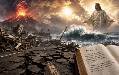 Ilustrativo sobre terremotos e a volta de cristo 