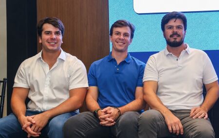 Irm&atilde;os Miguel Coelho, Fernando Filho e Ant&ocirc;nio Coelho