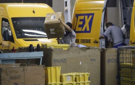 Entregas dos Correios no Brasil 