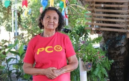 Lourdes Melo, candidata ao governo do Piau&iacute;, pelo PCO.