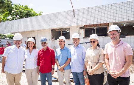 Eduardo da Fonte e Humberto Costa em Ipojuca