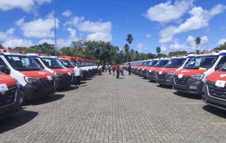 Pernambuco recebe 40 ambul&acirc;ncias com investimento de R$ 11,1 milh&otilde;es do Governo Federal; veja as cidades
